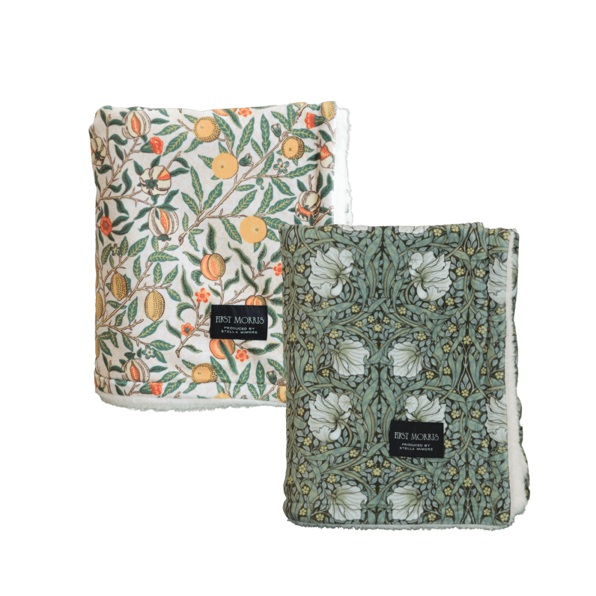 選べる2枚セット】ウィリアム・モリス ブランケット｜ひざ掛け・出産