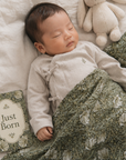 おくるみ1枚+月齢カードギフトセット|First Morris