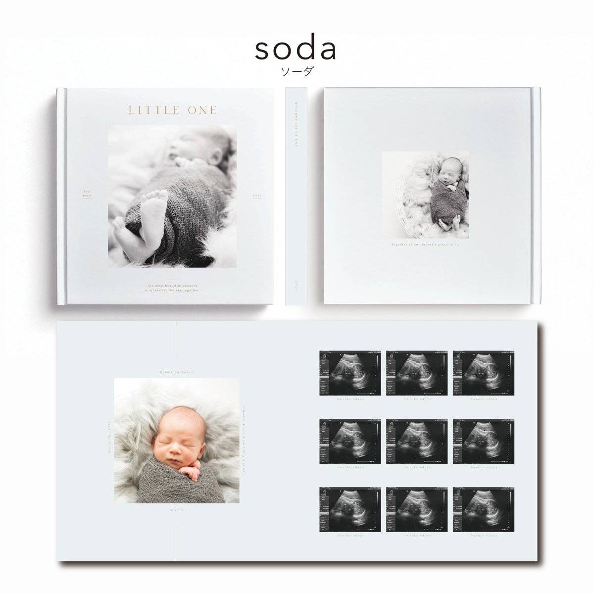 エコー写真アルバム / citronbook Design(4colors) - Stella Mimore