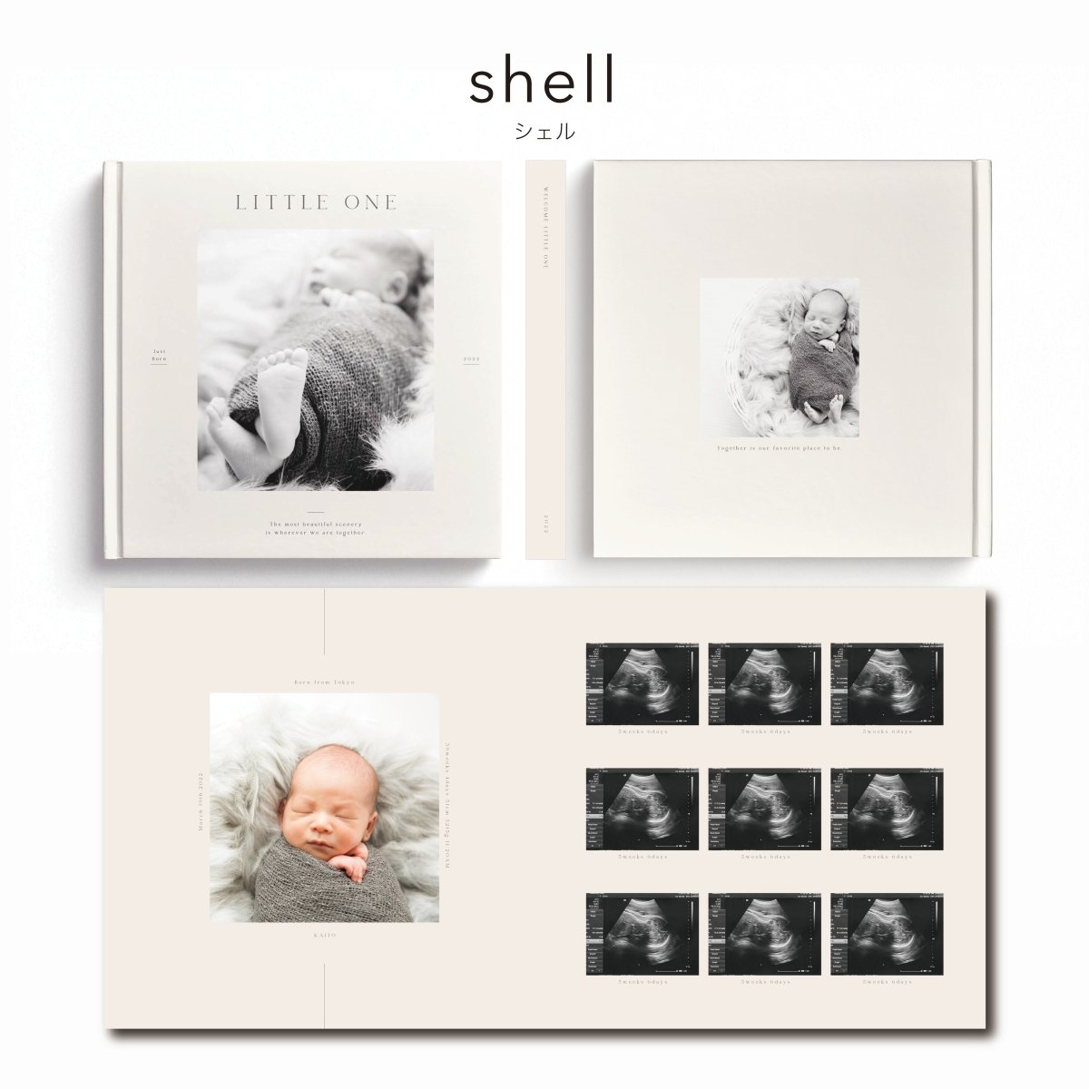エコー写真アルバム / citronbook Design(4colors) - Stella Mimore