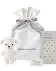 【cuddle + kind】ベビーシープ&ブルーフラワー 出産祝いギフトセット - Stella Mimore