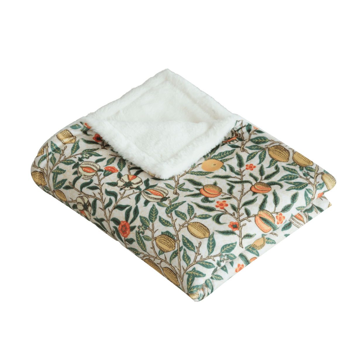 ベビーブランケットや膝掛けに ウィリアム・モリス フルーツ | Stella
