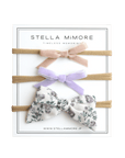 【近日販売開始】ベビーヘアバンド リボンアソート / ローズガーデン - Stella Mimore