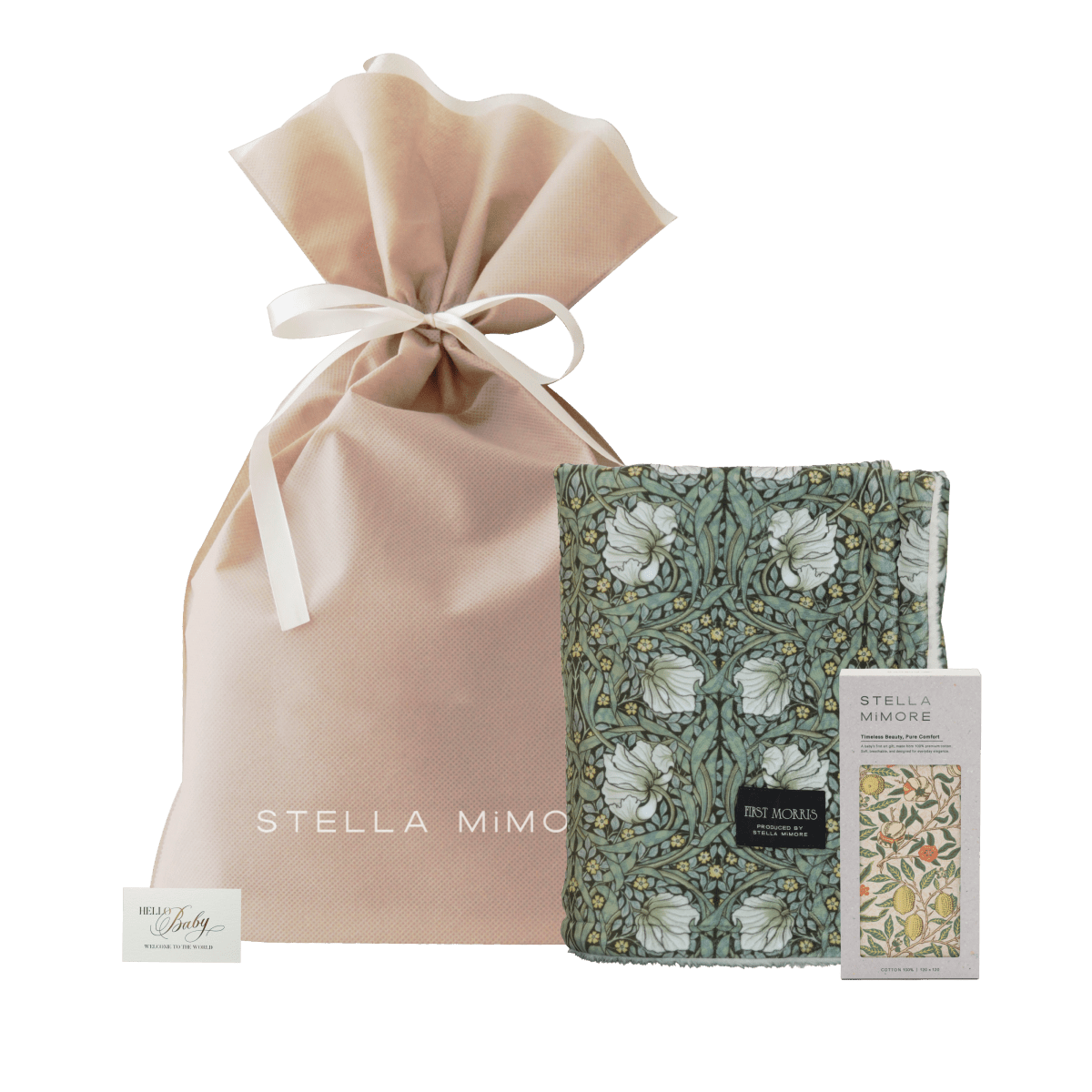 出産祝いに人気｜おくるみブランケットギフトセット｜Stella Mimore公式