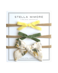 【近日販売開始】ベビーヘアバンド リボンアソート / ミモザ - Stella Mimore