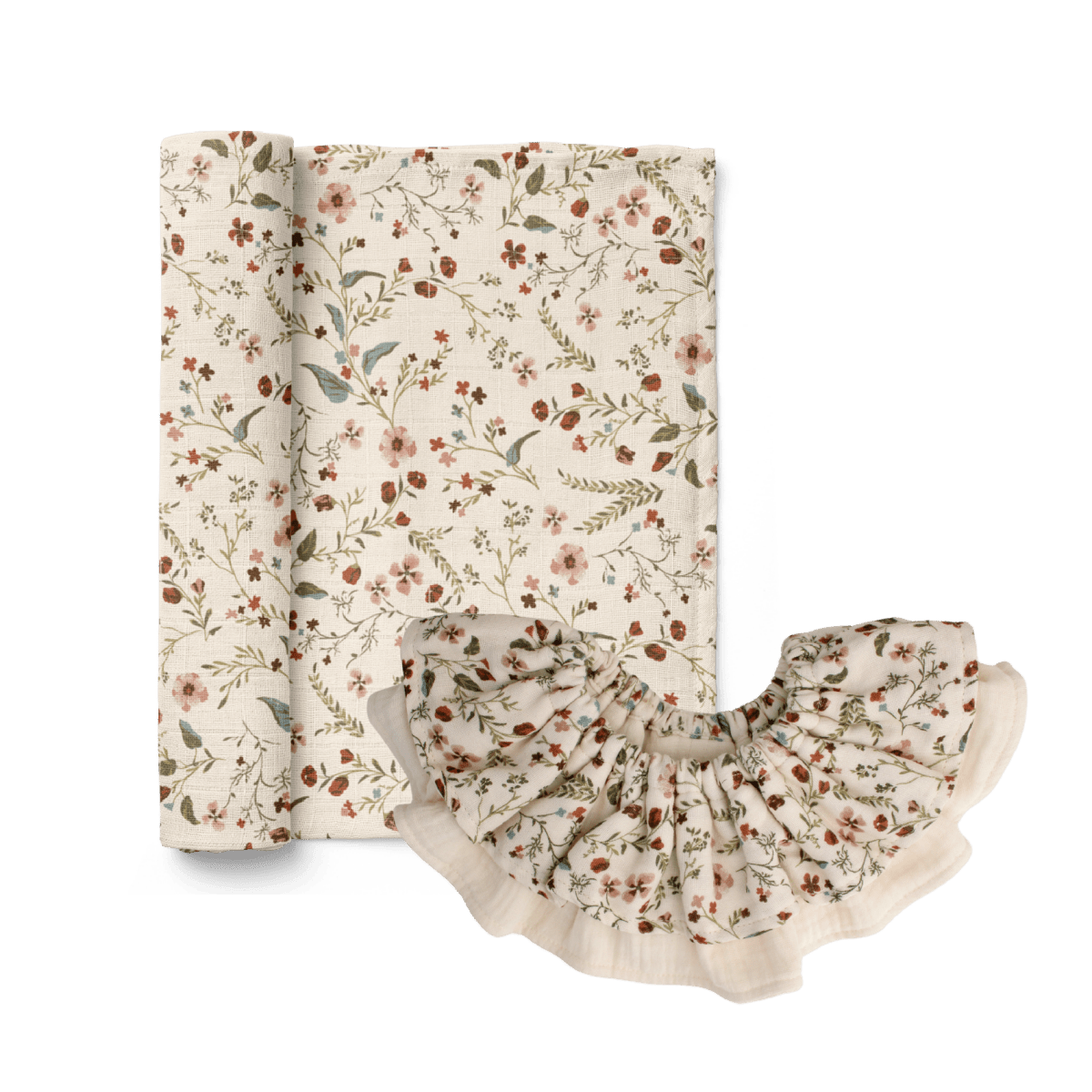 スワドル&スタイセット｜ワイルドフラワー｜花束スワドル