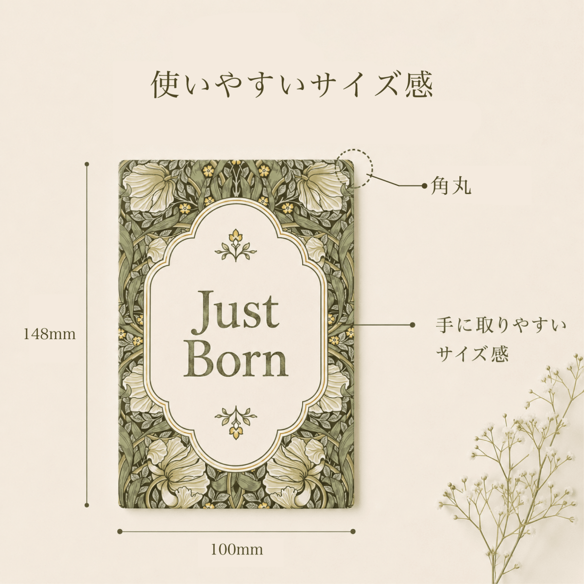 First Morris　マイルストーンカード | 月齢成長記録セット - Stella Mimore