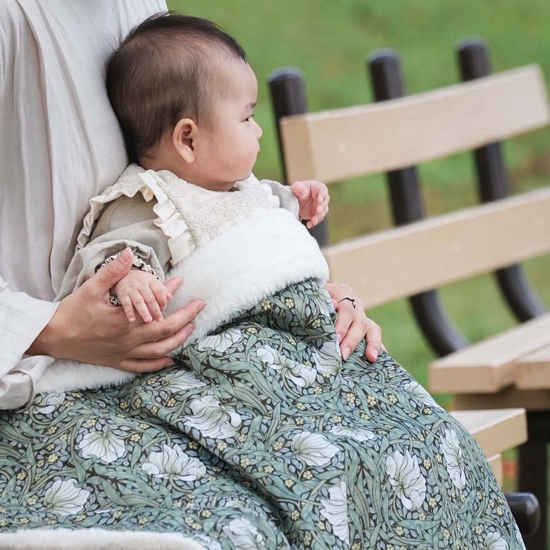 メロウファーブランケット ウィリアム・モリス ピンパーネル - Stella Mimore