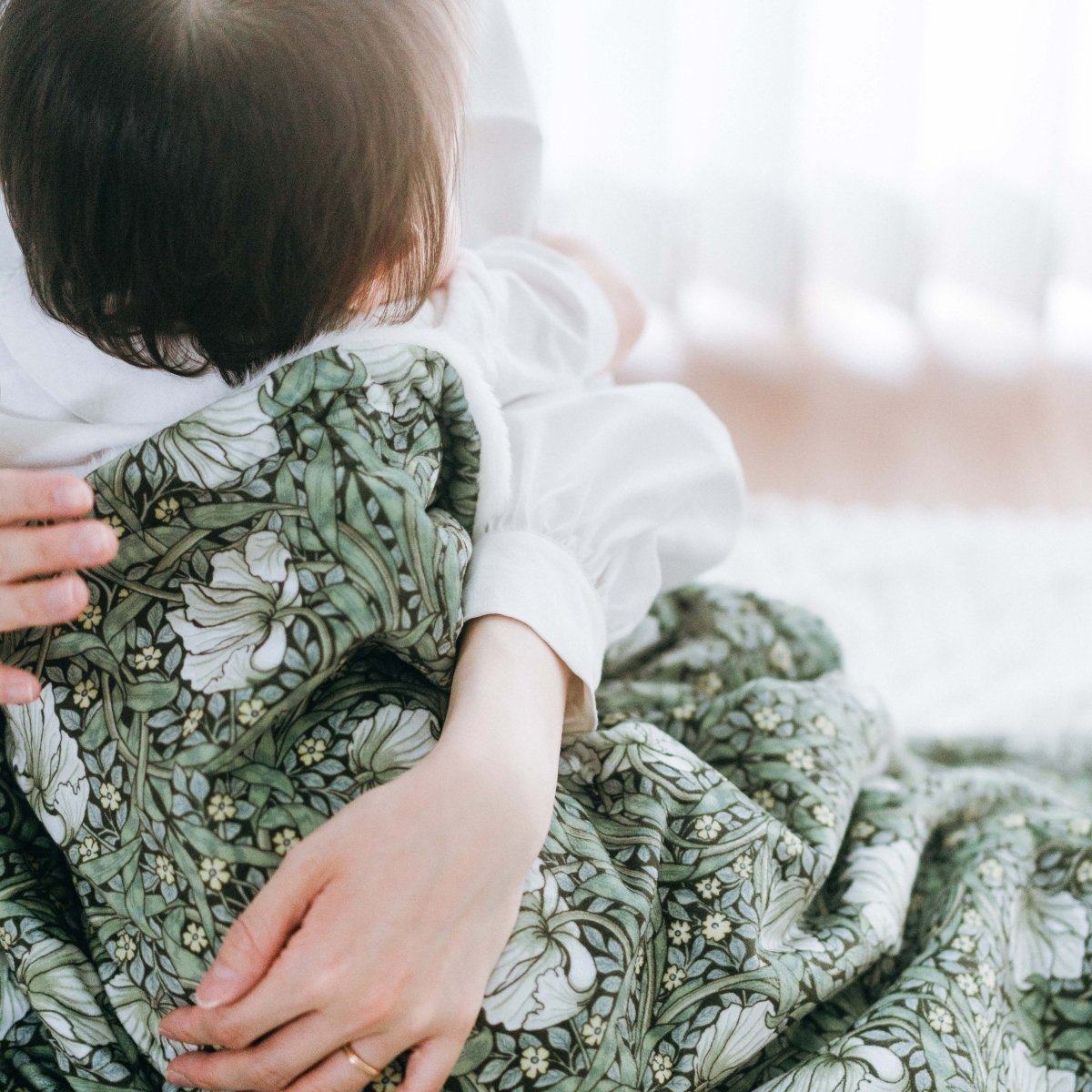 メロウファーブランケット ウィリアム・モリス ピンパーネル - Stella Mimore