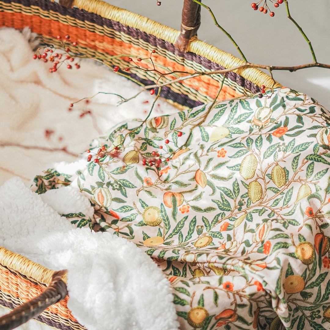 hoisum Birdブランケット_WilliamMorris（Birdブランケット_