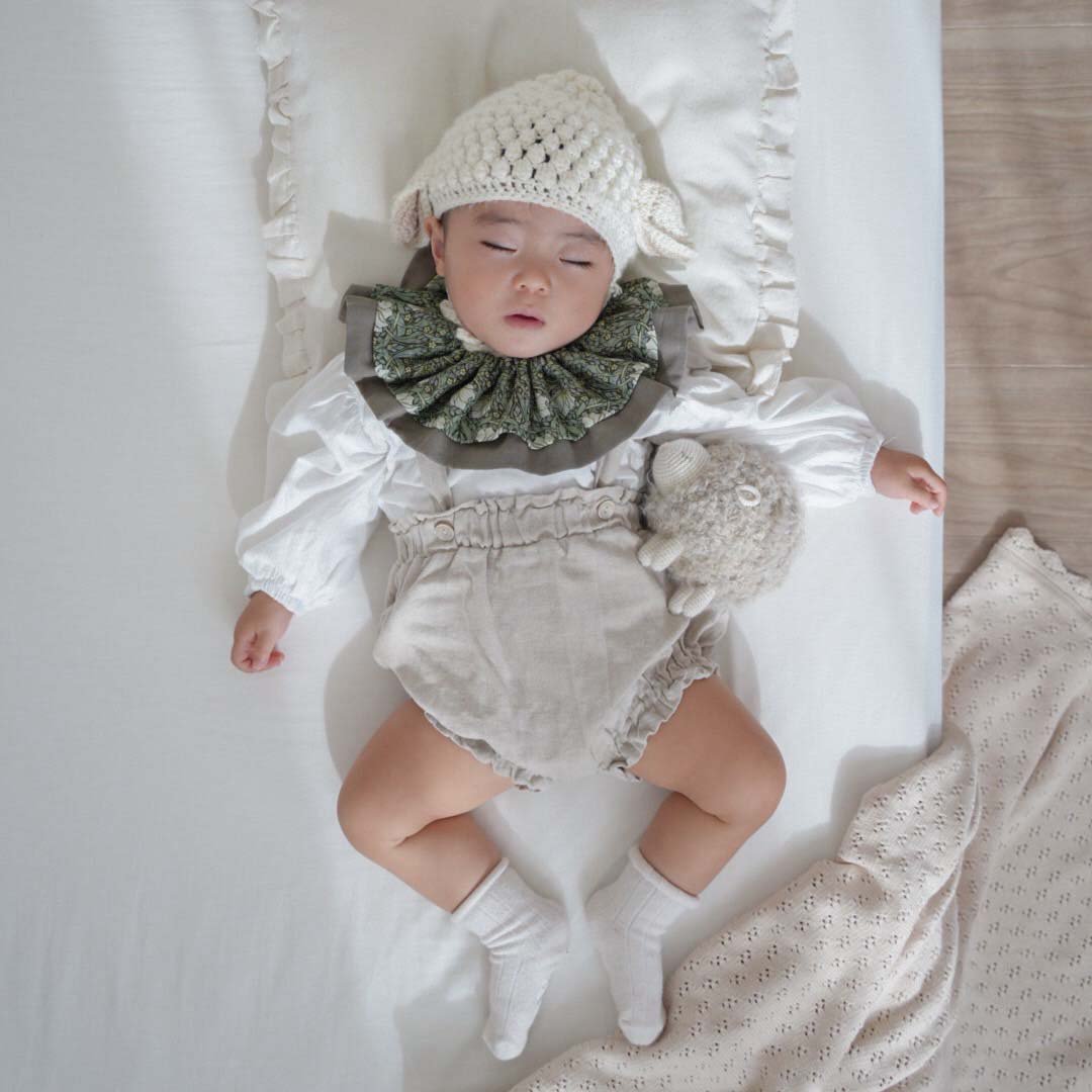 日本製 二段フリルスタイ｜ウィリアム・モリス ピンパーネル｜Stella