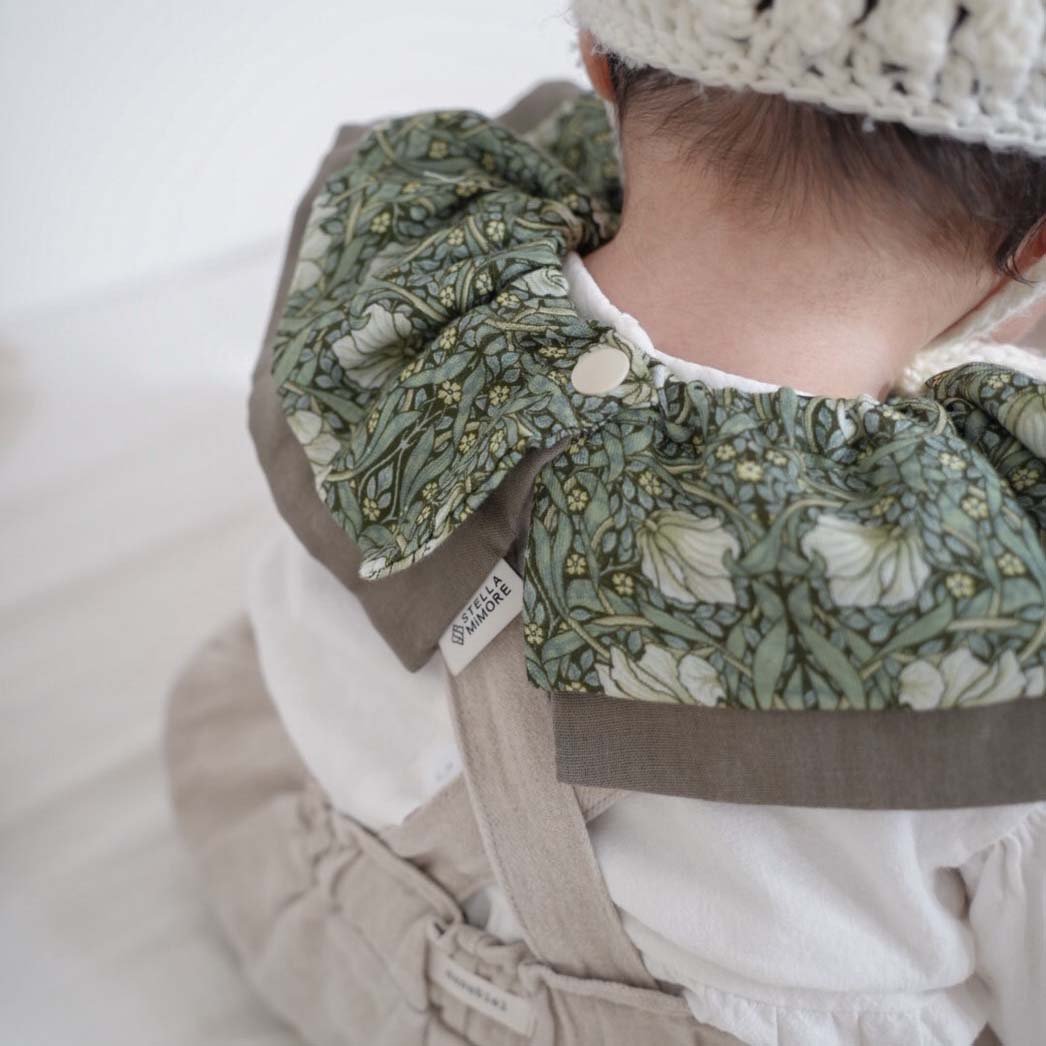 日本製 二段フリルスタイ｜ウィリアム・モリス ピンパーネル｜Stella