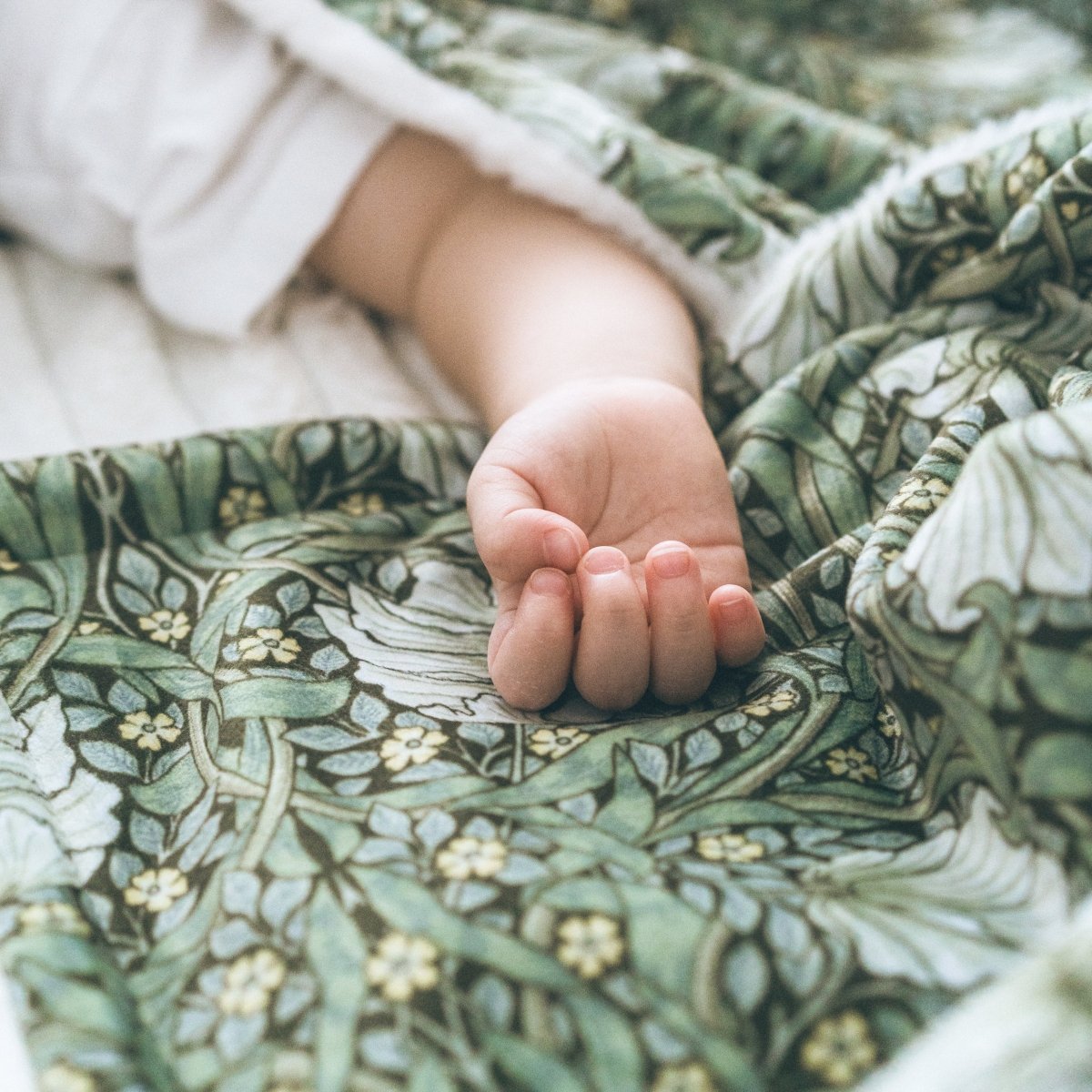 メロウファーブランケット ウィリアム・モリス ピンパーネル - Stella Mimore