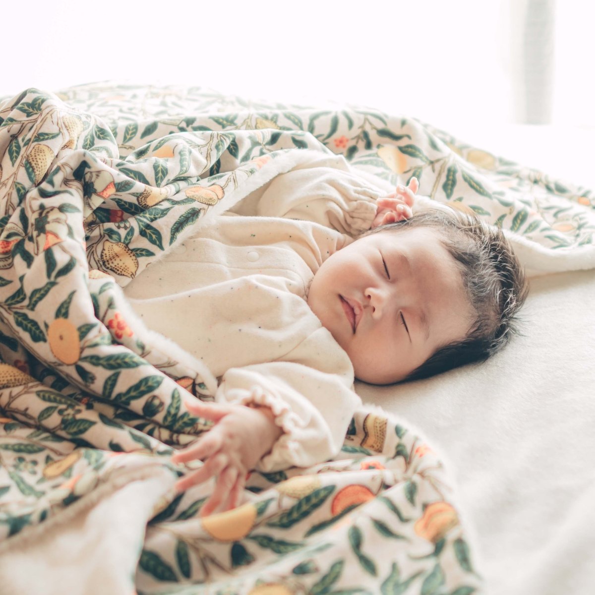 メロウファーブランケット ウィリアム・モリス フルーツ - Stella Mimore