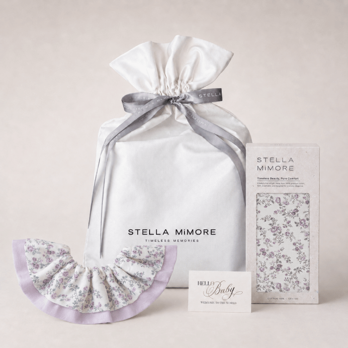 おくるみ ＆スタイギフトセット｜Stella Mimore - Stella Mimore