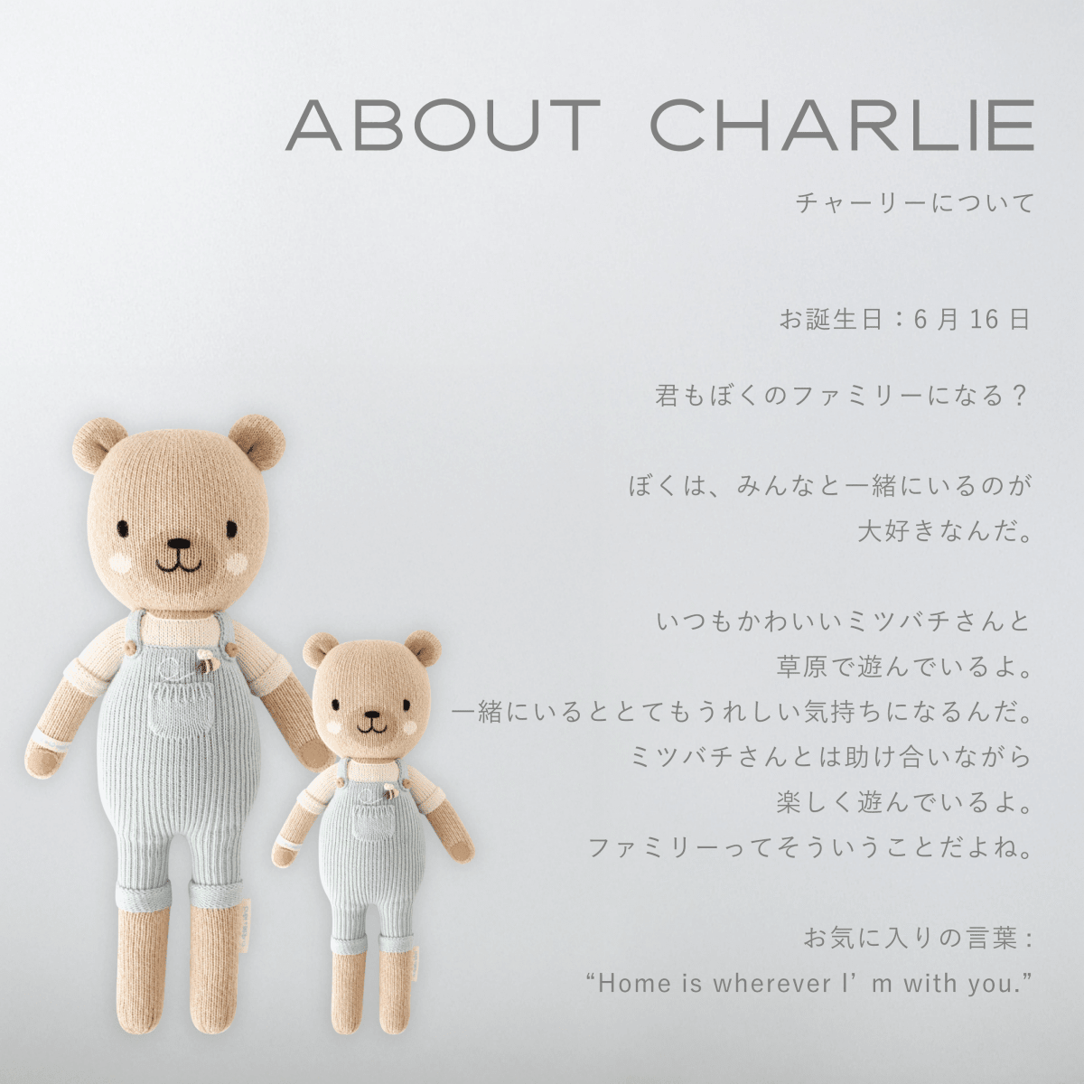 Stella Mimore｜選べるおくるみ＋ぬいぐるみギフト【cuddle + kind シグネチャーコレクション】 - Stella Mimore
